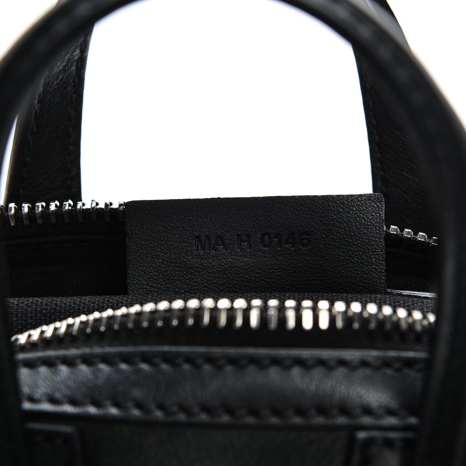 Givenchy Waxed Calfskin Micro Metal Cross Nightingale Black 7 of 7