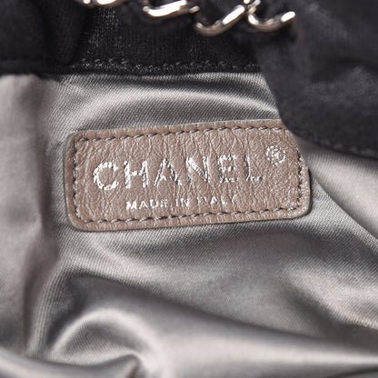 Chanel Jersey Melrose Cabas Black 8 of 10