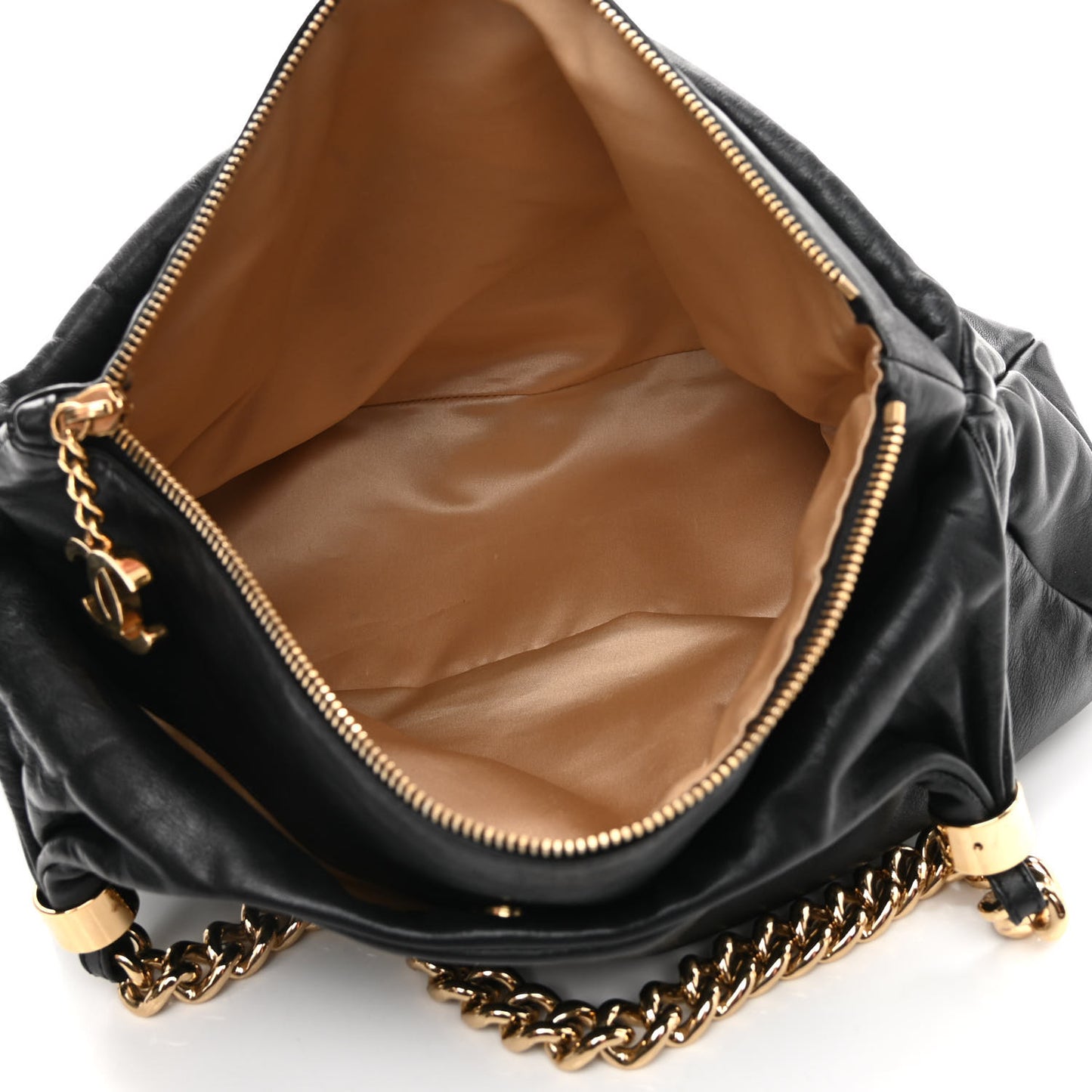 Calfskin Rodeo Drive Hobo Black