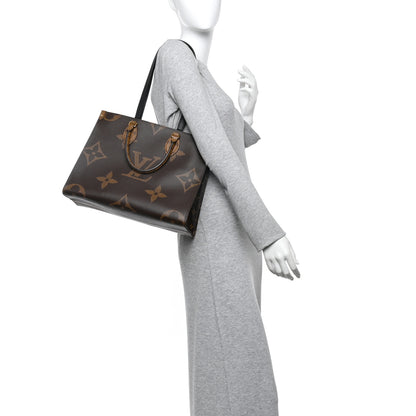 Louis Vuitton Reverse Monogram Giant Onthego MM 2 of 14