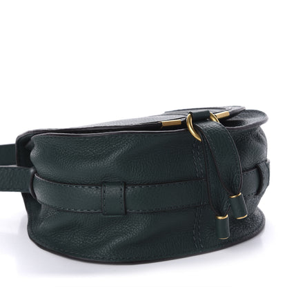 Chloe Calfskin Mini Marcie Round Crossbody Bag Rainforest 4 of 10