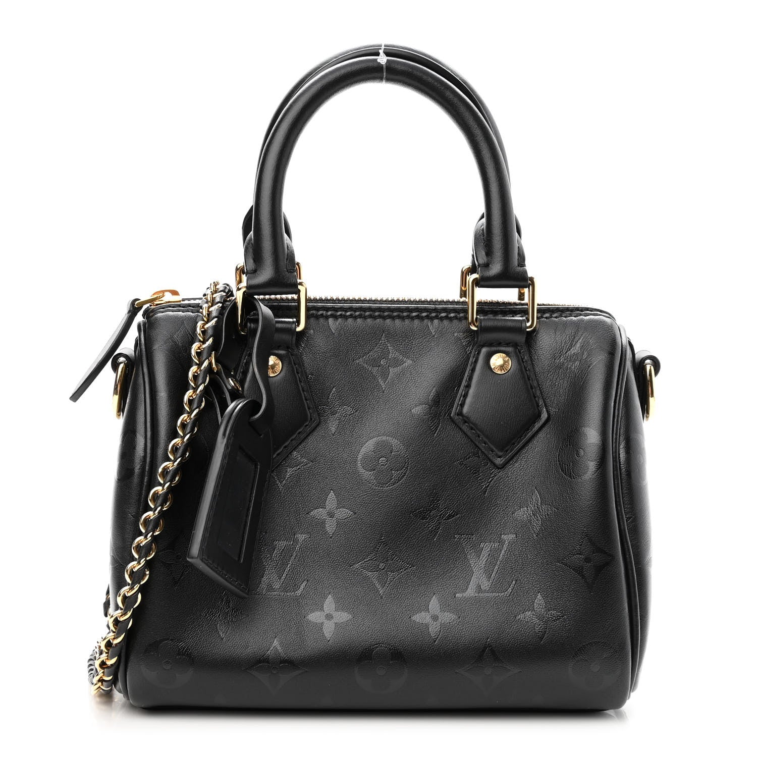 Louis Vuitton Monogram Ink Speedy BB Black 1 of 9