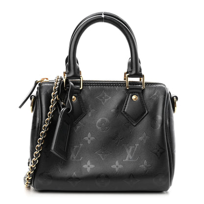 Louis Vuitton Monogram Ink Speedy BB Black 1 of 9