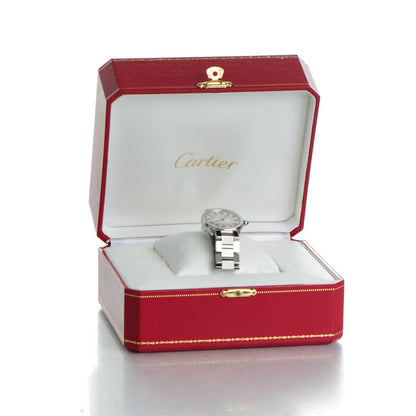 Cartier Stainless Steel 29mm Ronde Solo Quartz Watch 8 of 9