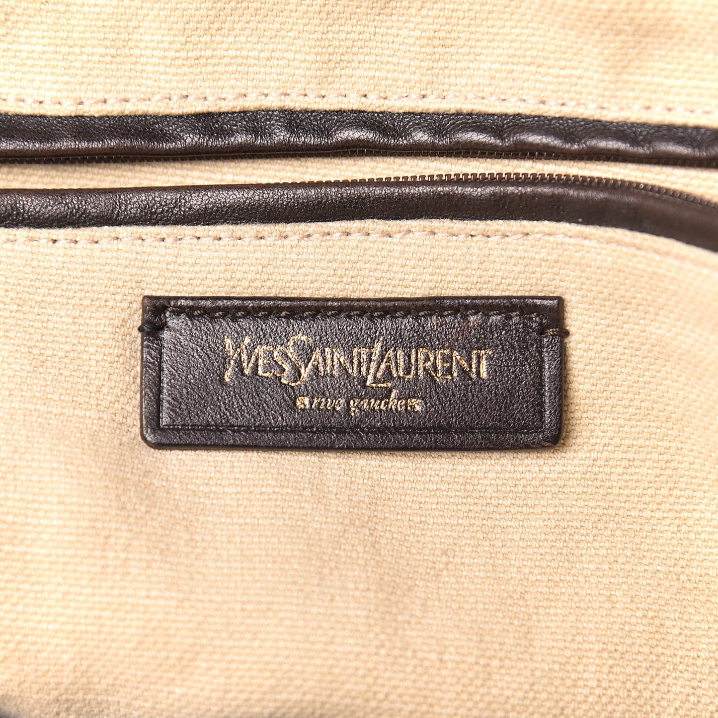 Metallic Calfskin Large Calypso Tote Grey
