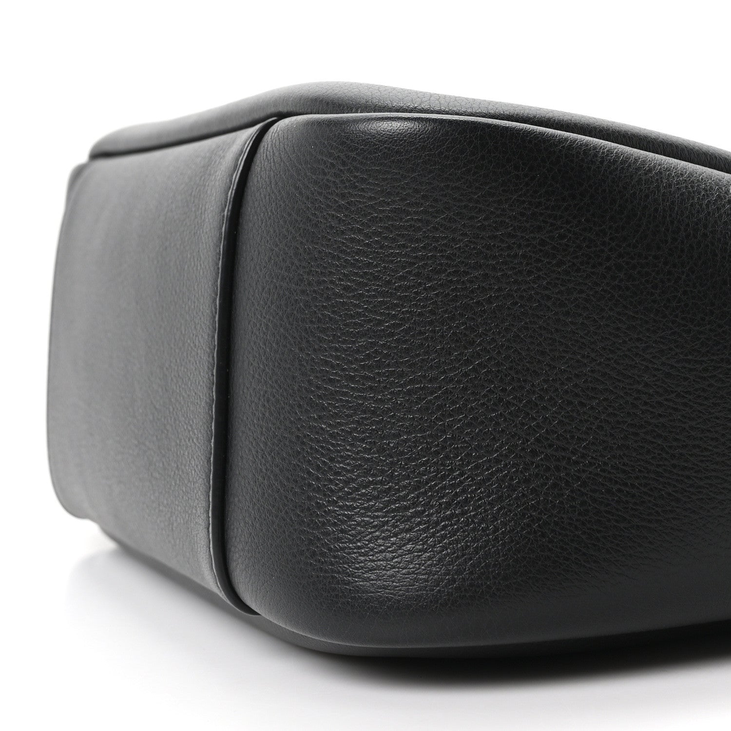 Saint Laurent Smooth Calfskin Small Le 5 A 7 Soft Hobo Black 9 of 10