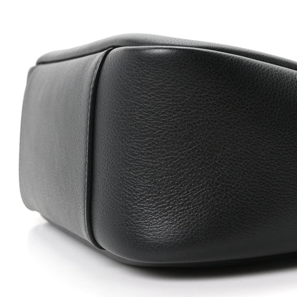 Saint Laurent Smooth Calfskin Small Le 5 A 7 Soft Hobo Black 9 of 10
