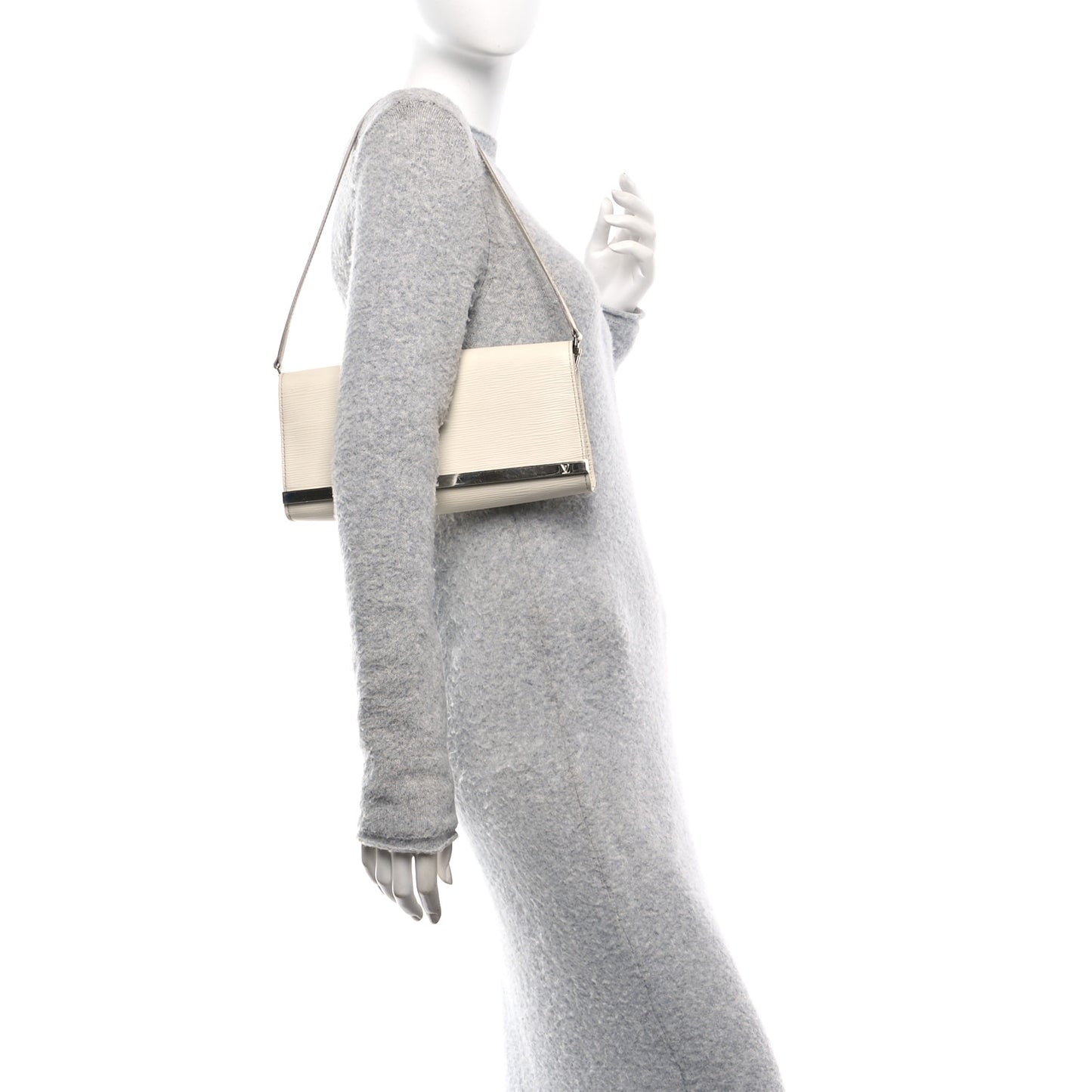 Epi Sevigne Clutch Ivory