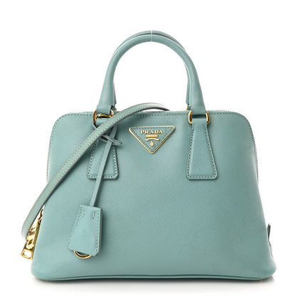 Prada Saffiano Lux Small Promenade Tote Anice 1 of 13