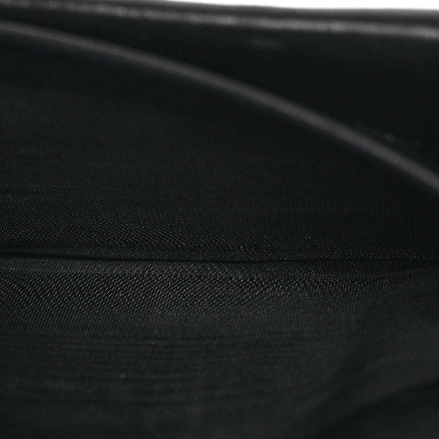 Caviar Timeless CC Zipped Pocket Wallet Black