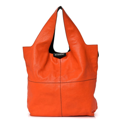 Givenchy Calfskin George V Apron Bag Orange 1 of 11