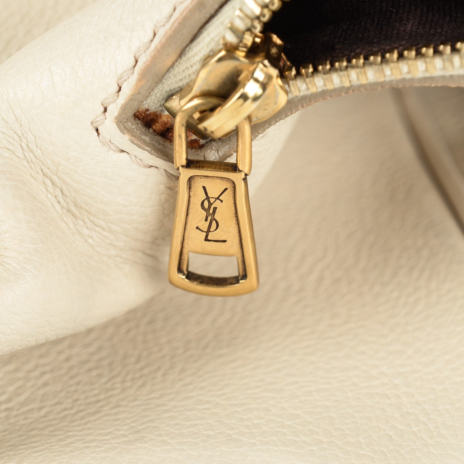 Saint Laurent Calfskin Large Majorelle White 10 of 10