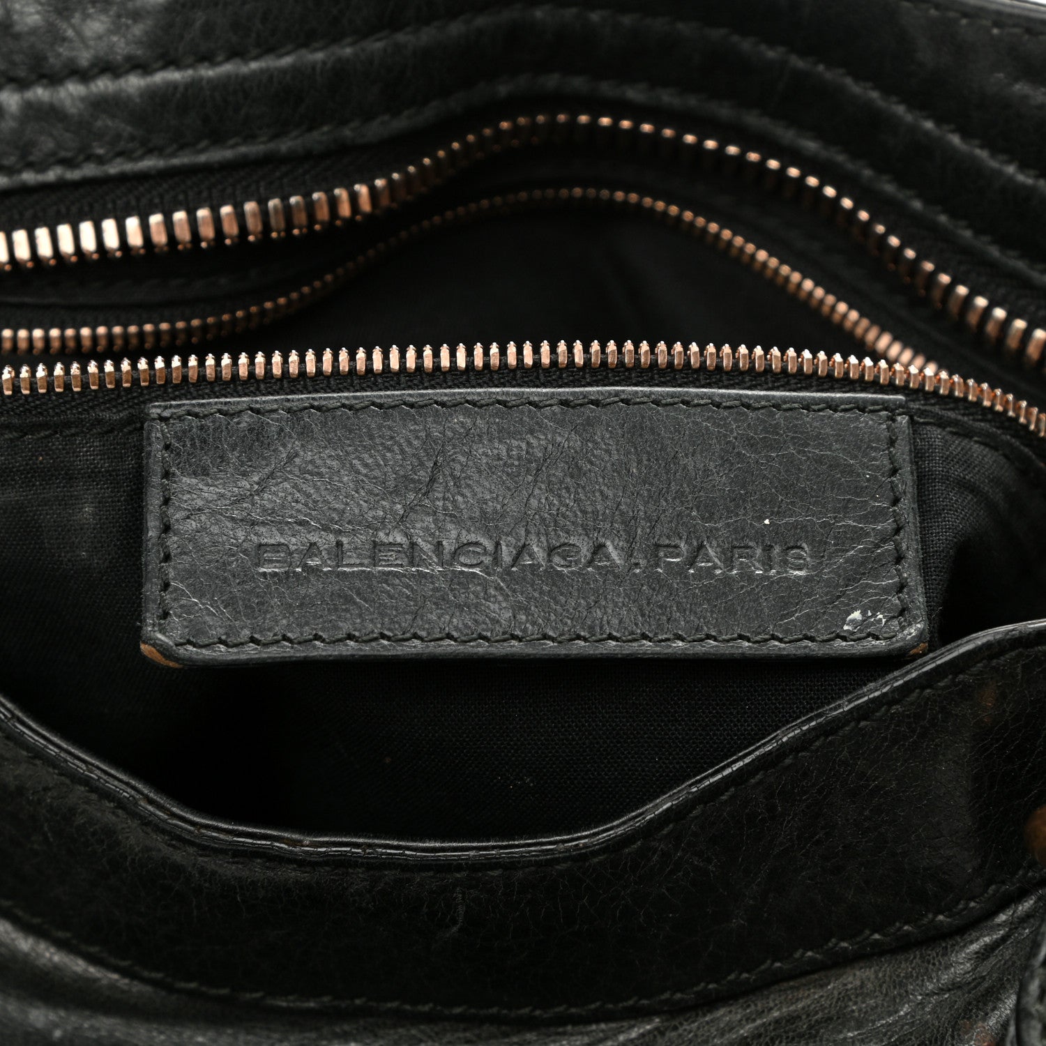 Balenciaga Agneau Giant 21 Rose Gold Hardware City Black 7 of 18