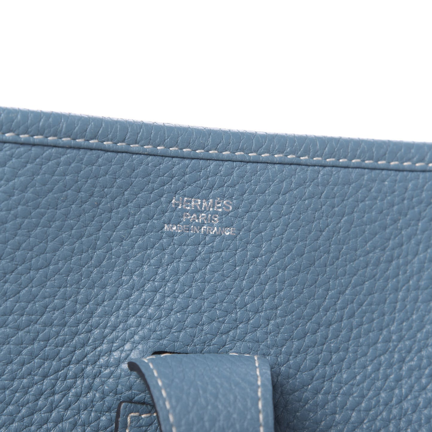 Taurillon Clemence Evelyne III GM Blue Jean