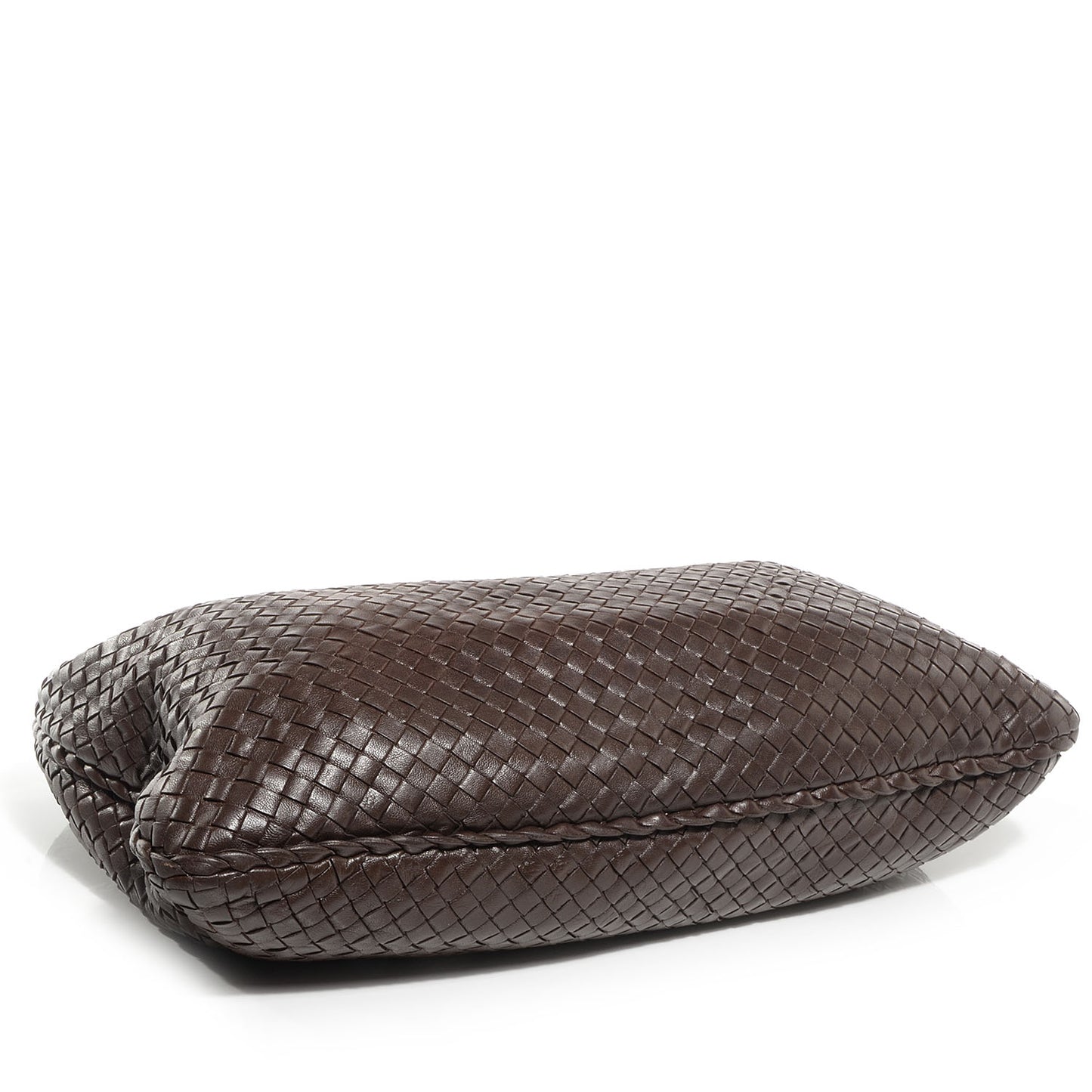 Nappa Intrecciato Large Veneta Hobo Ebano