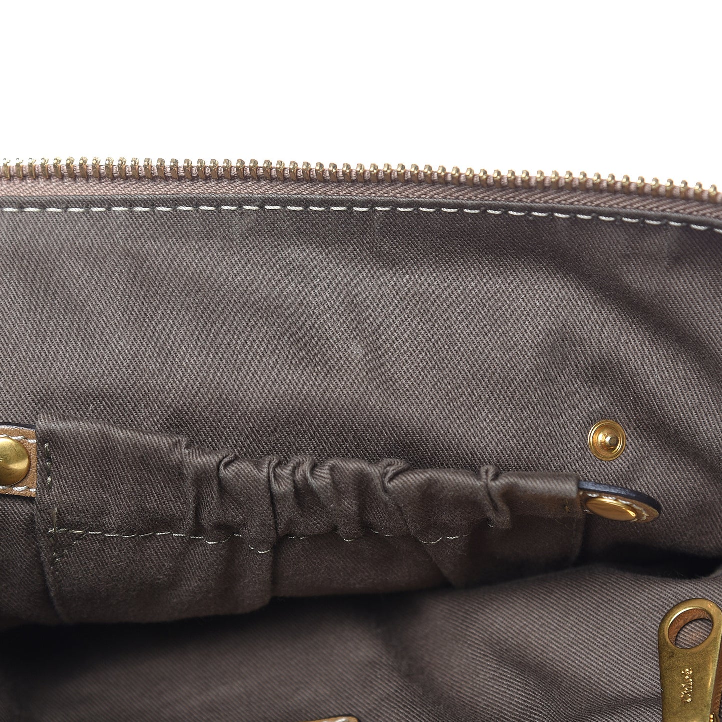 Calfskin Medium Marcie Satchel Nut