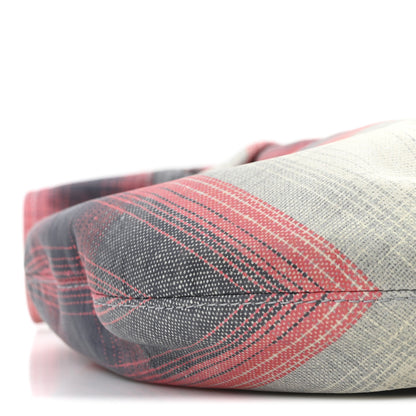 Bottega Veneta Nappa Tartan Shirt Effect Mini Jodie Grey Red 8 of 8