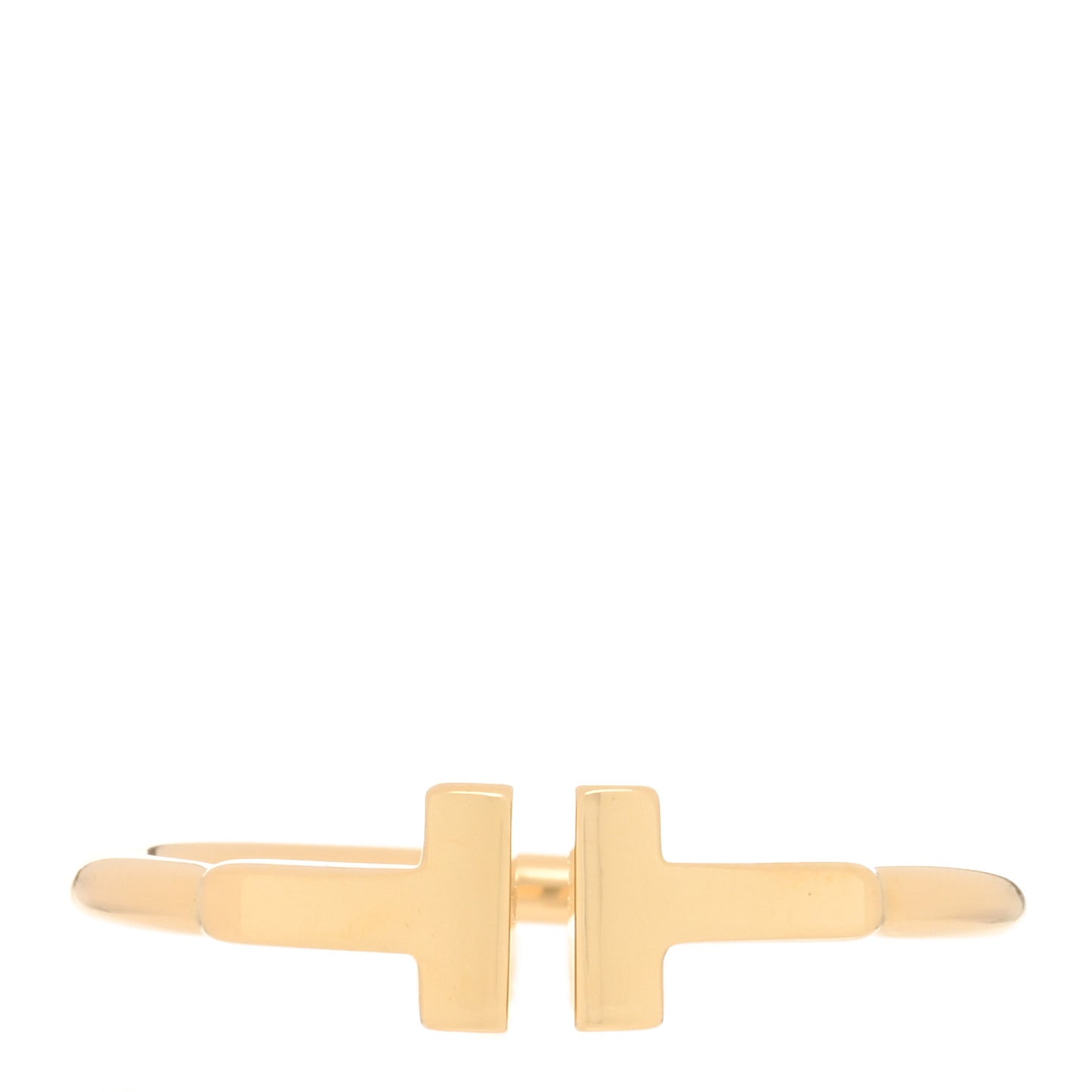 18K Yellow Gold T Wire Ring 58 8.25