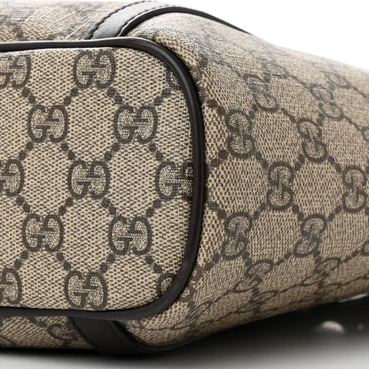 Gucci GG Supreme Monogram Medium Joy Tote Dark Brown 10 of 11