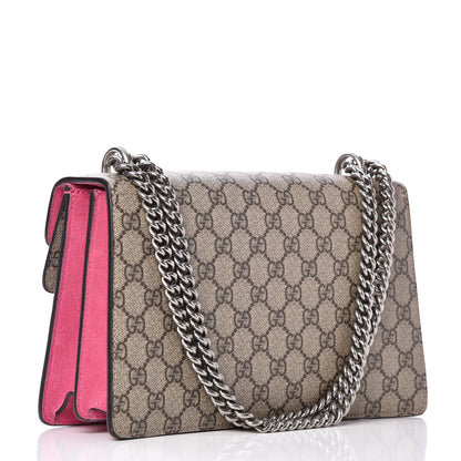 Gucci GG Supreme Monogram Small Dionysus Shoulder Bag Pink 3 of 8