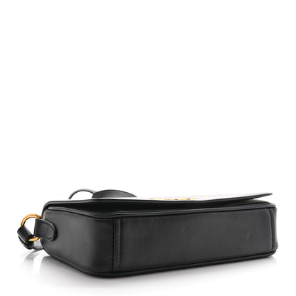 Prada City Calfskin Flap Crossbody Black 4 of 13