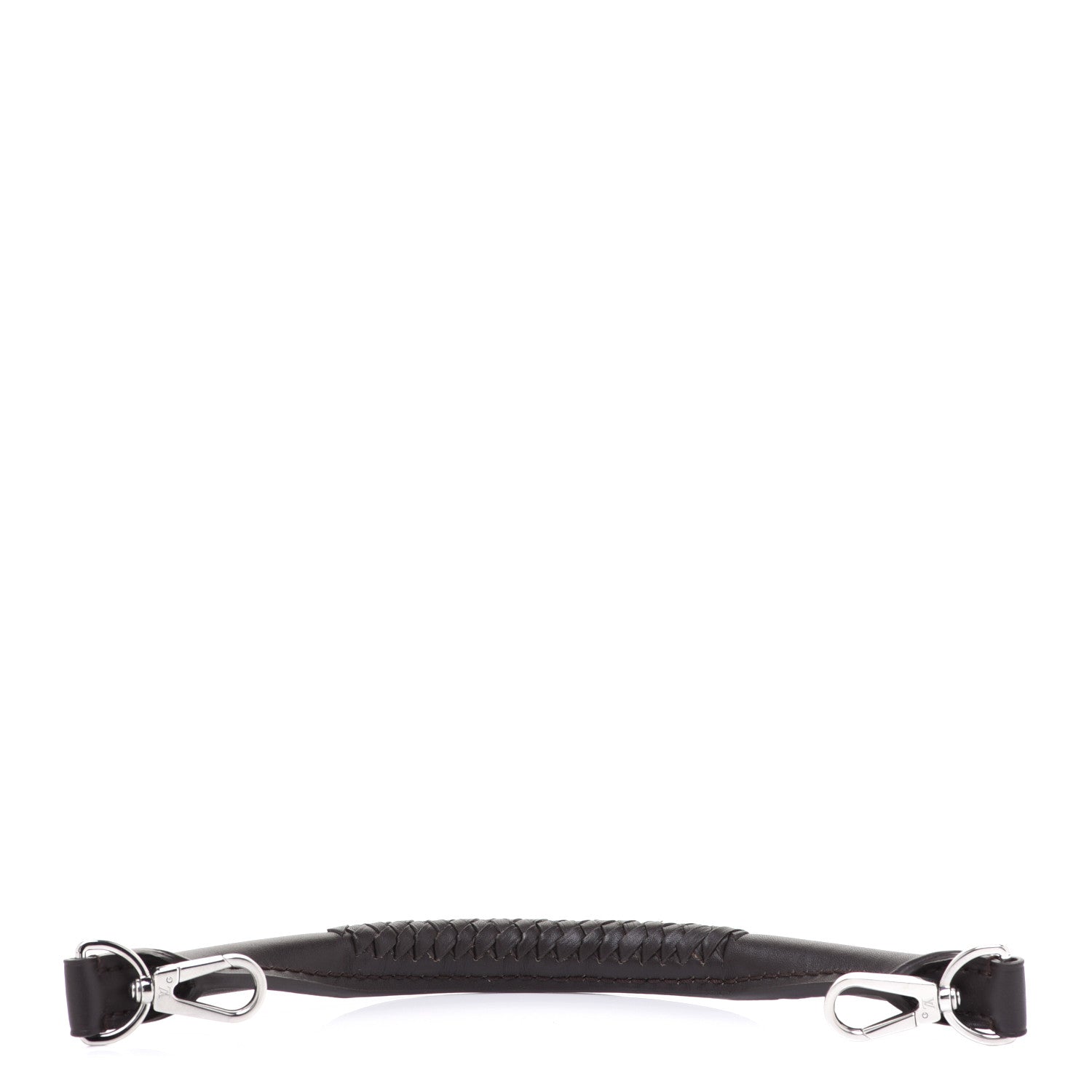 Louis Vuitton Calfskin Braided Mini Strap Black 2 of 3