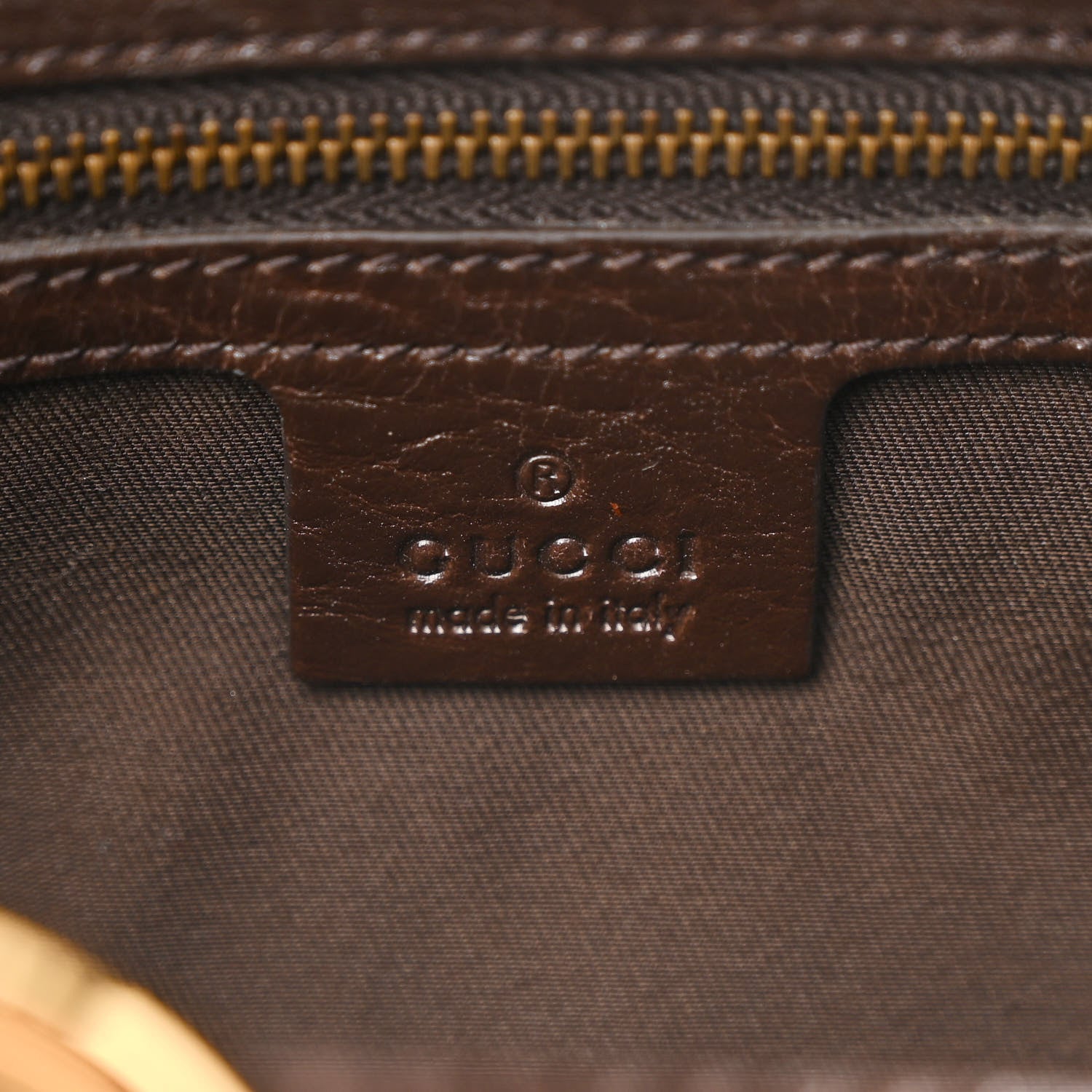 Gucci Monogram Medium Interlocking Icon Shoulder Bag Dark Brown 6 of 13