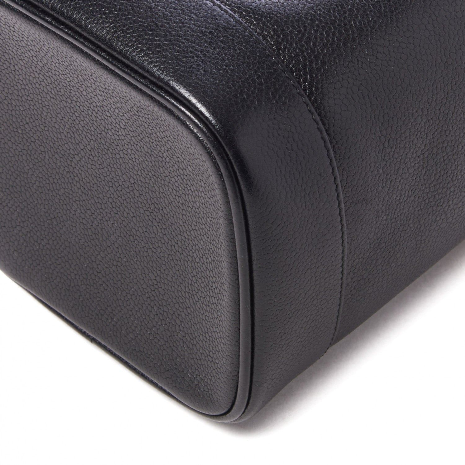 Chanel Caviar Vanity Cosmetic Case Black 4 of 10