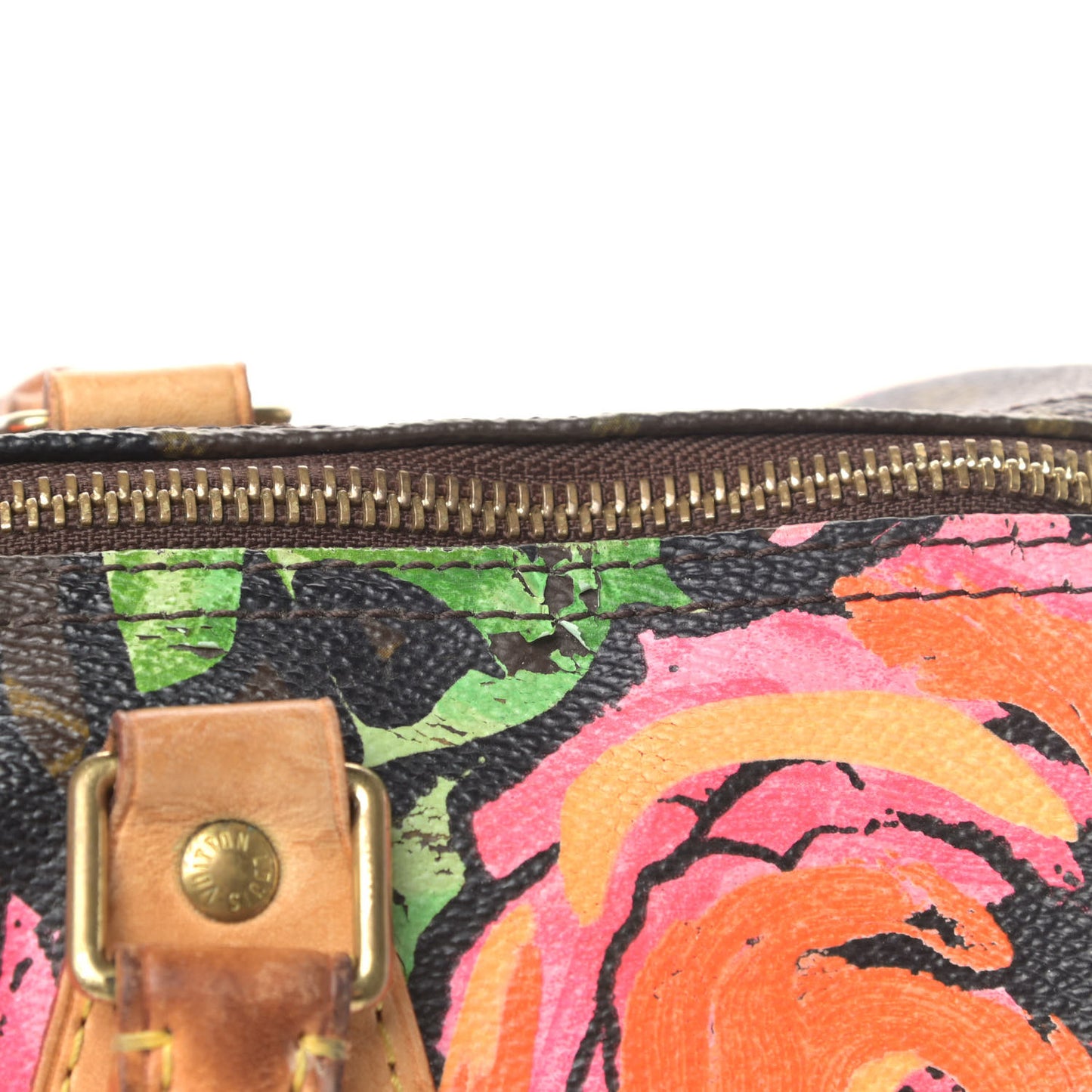 Monogram Roses Speedy 30