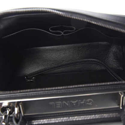 Chanel Calfskin Small Trendy CC Bowling Bag Black 6 of 11