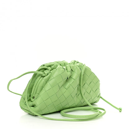 Bottega Veneta Nappa Intrecciato The Mini Pouch Pistachio 3 of 12