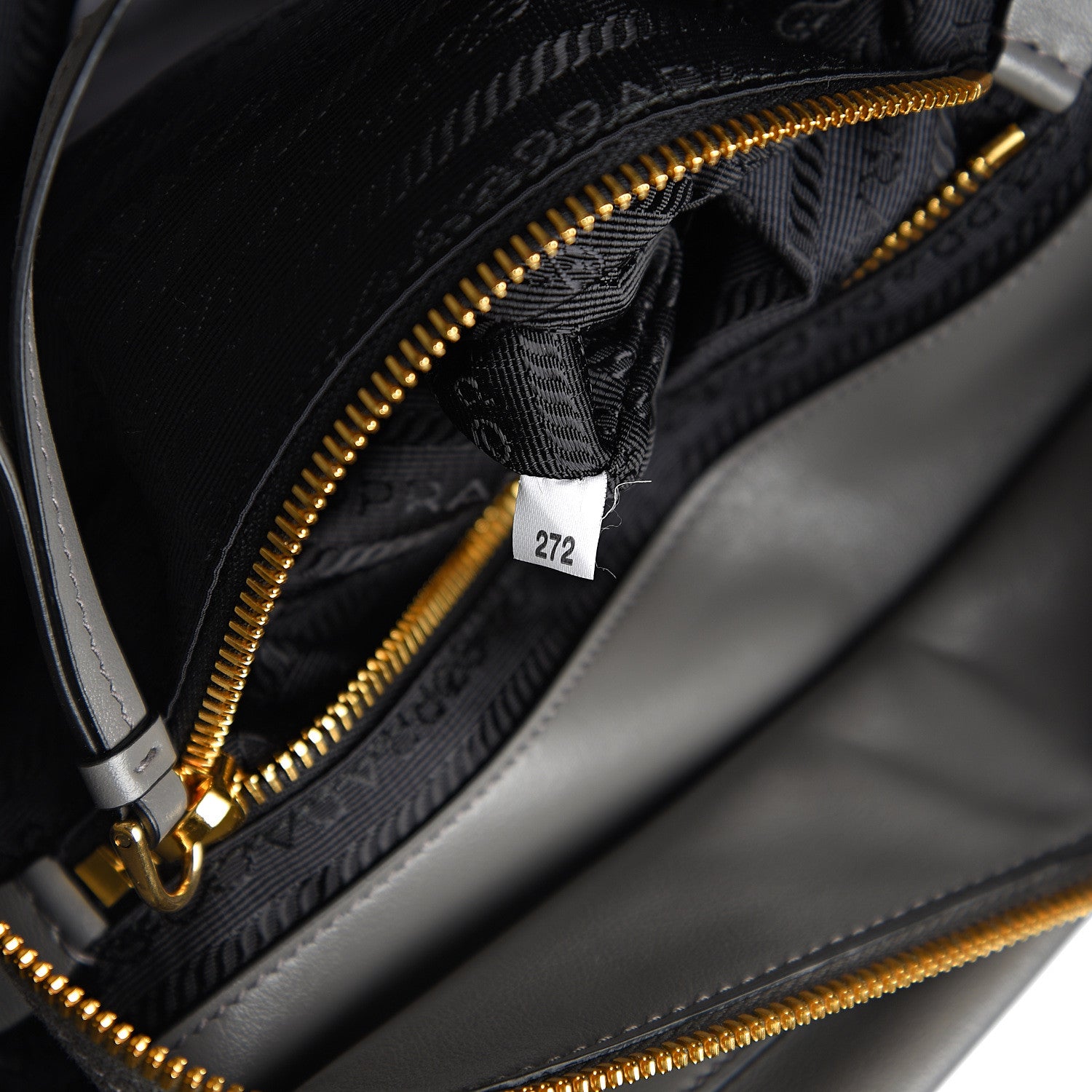 Prada Grace Lux Light Medium Ouverture Shoulder Bag Marmo 6 of 9