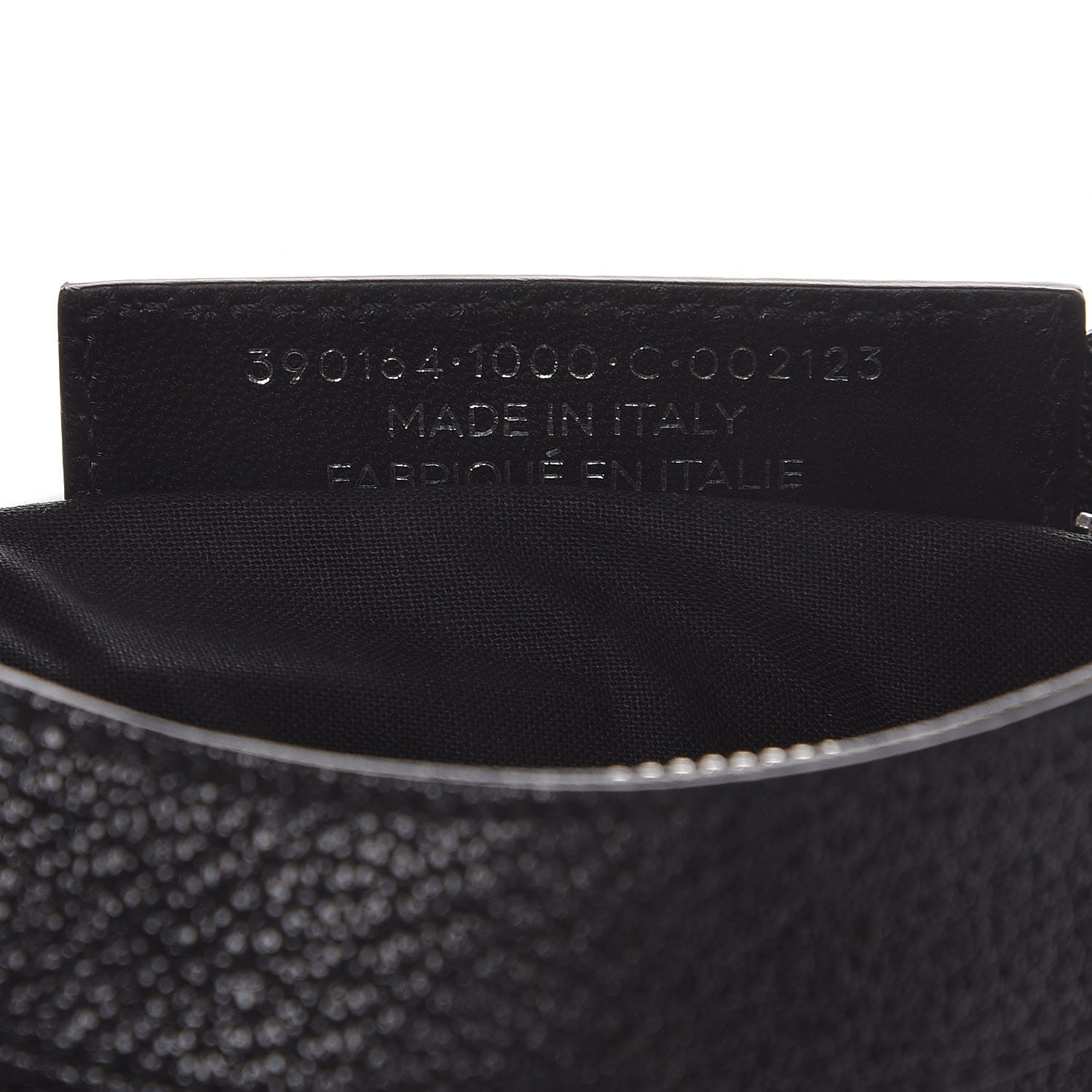 Balenciaga Chevre Silver Metallic Edge Hardware Hip Black 7 of 7