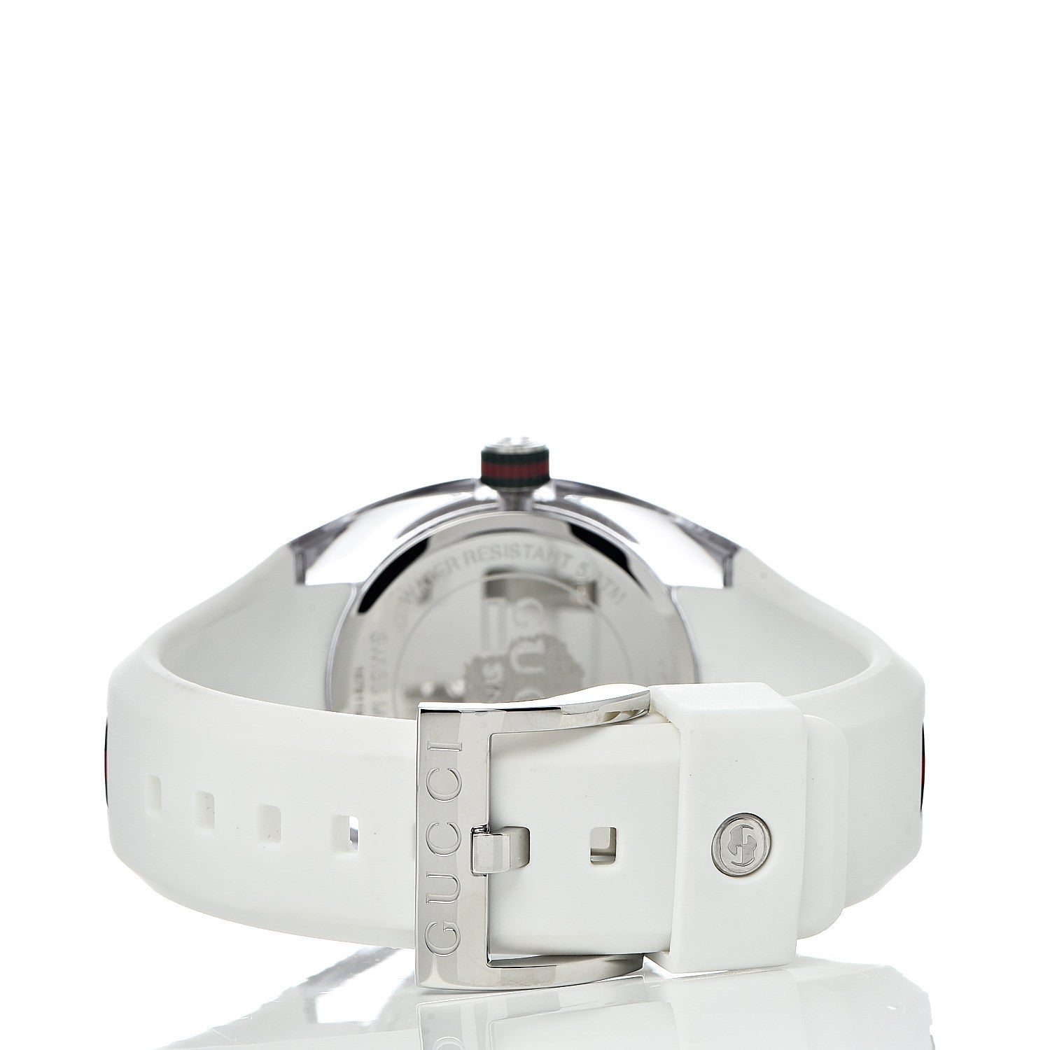 Gucci Stainless Steel Rubber 36mm Sync Web Quartz Watch 4 of 10