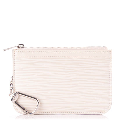 Louis Vuitton Epi Key Pouch Ivory 1 of 7