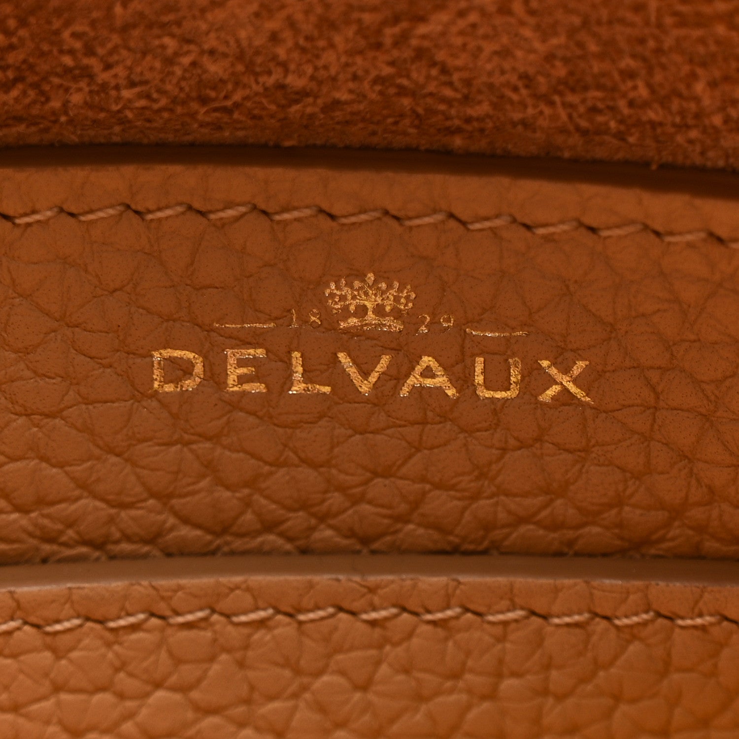 Delvaux Taurillon Soft Nano Cool Box Satchel Latte 6 of 13