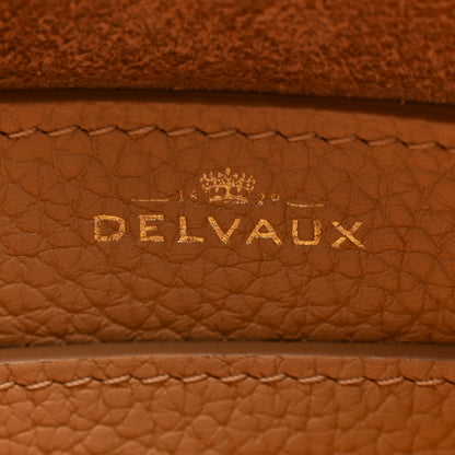 Delvaux Taurillon Soft Nano Cool Box Satchel Latte 6 of 13