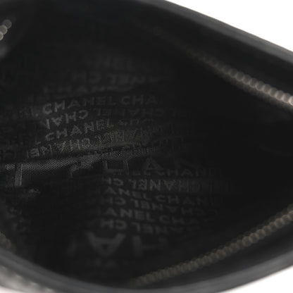Chanel Lambskin Lax Pochette Black 5 of 12