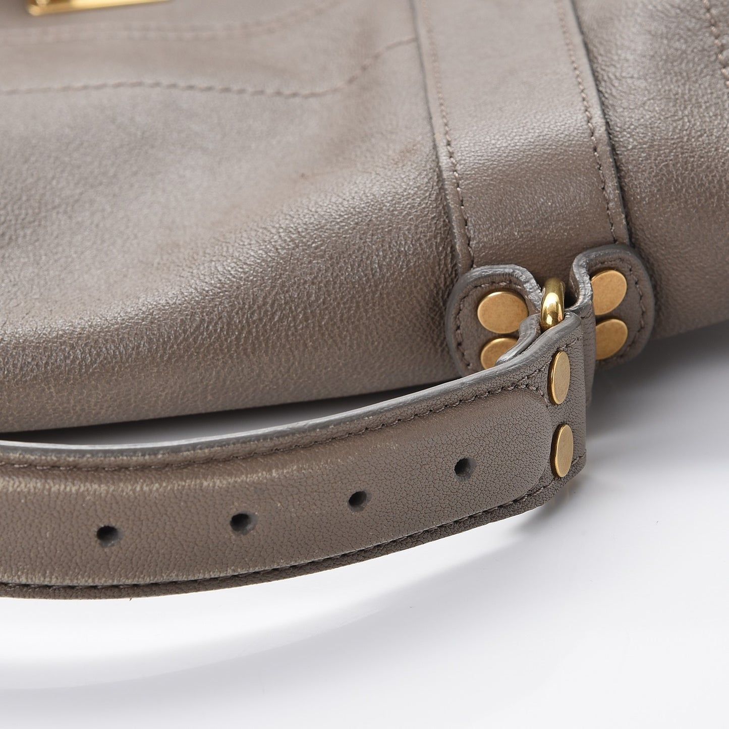 Lambskin Large PS1 Satchel Smoke