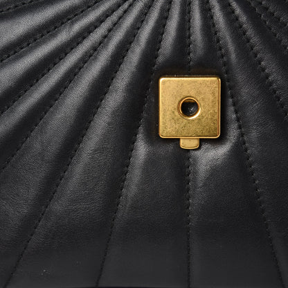 Gucci Calfskin Bamboo Trapuntata Queen Margaret Backpack Black 15 of 17