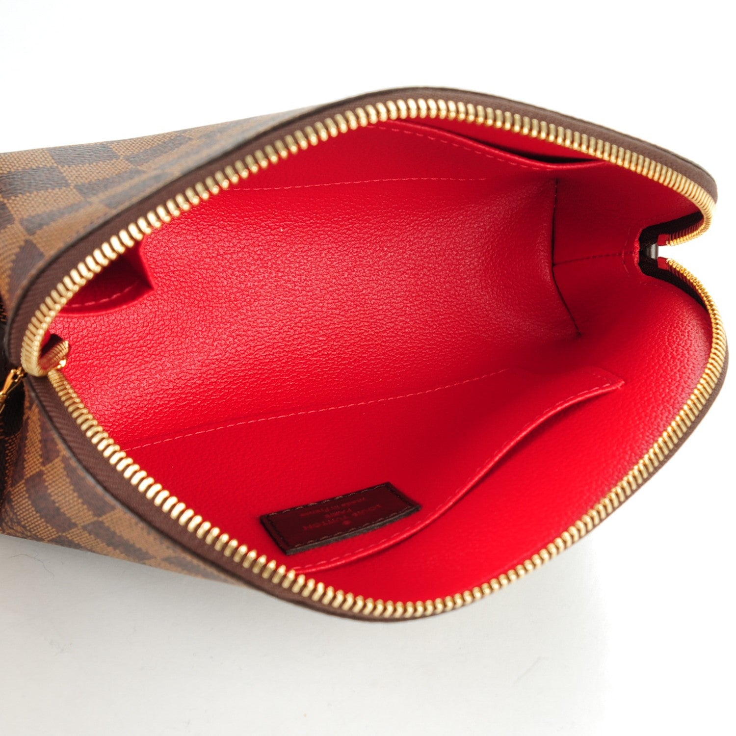 Louis Vuitton Damier Ebene Cosmetic Pouch GM 5 of 7