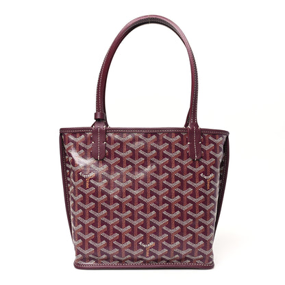 Goyard Goyardine Reversible Mini Anjou Burgundy 1 of 16