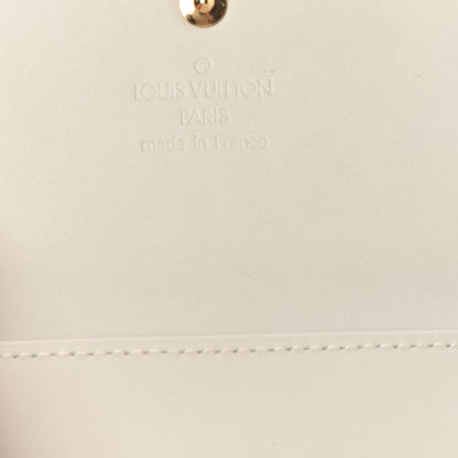 Louis Vuitton Vernis Elise Wallet Perle 6 of 12