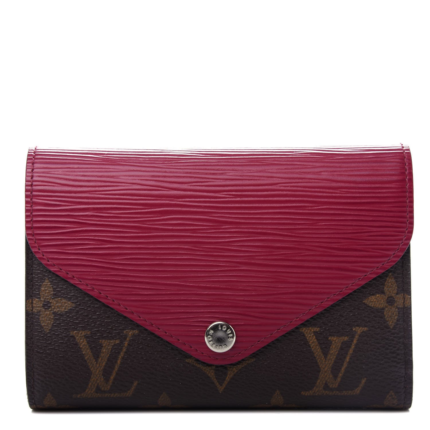 Louis Vuitton Epi Monogram Marie-Lou Compact Wallet Fuchsia 1 of 8