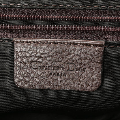 Christian Dior Calfskin Saddle Bag Brown 6 of 10