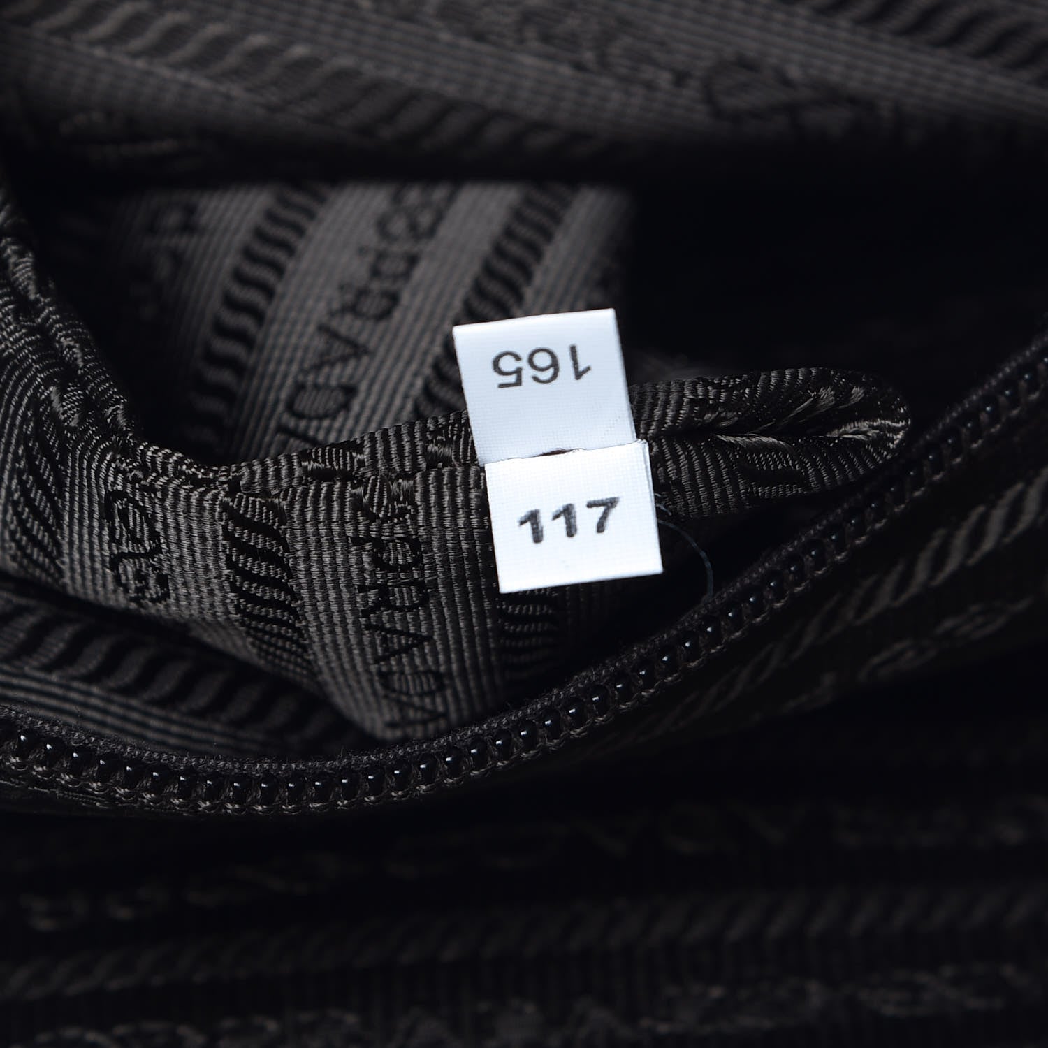 Prada Tessuto Stampato Nylon Saffiano Print Tote Cacao 8 of 10