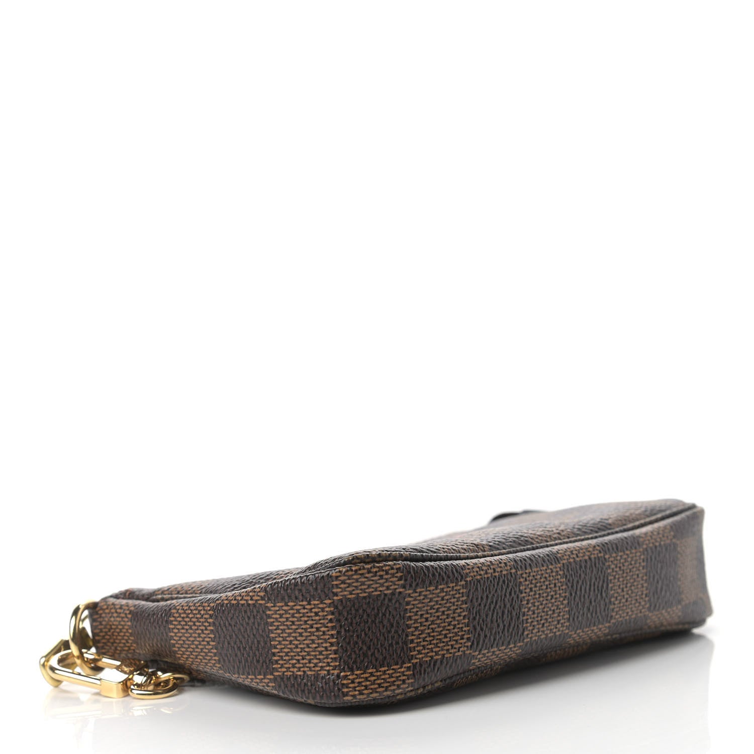 Louis Vuitton Damier Ebene Complice Trunks and Bags Mini Pochette Accessories Red 4 of 7