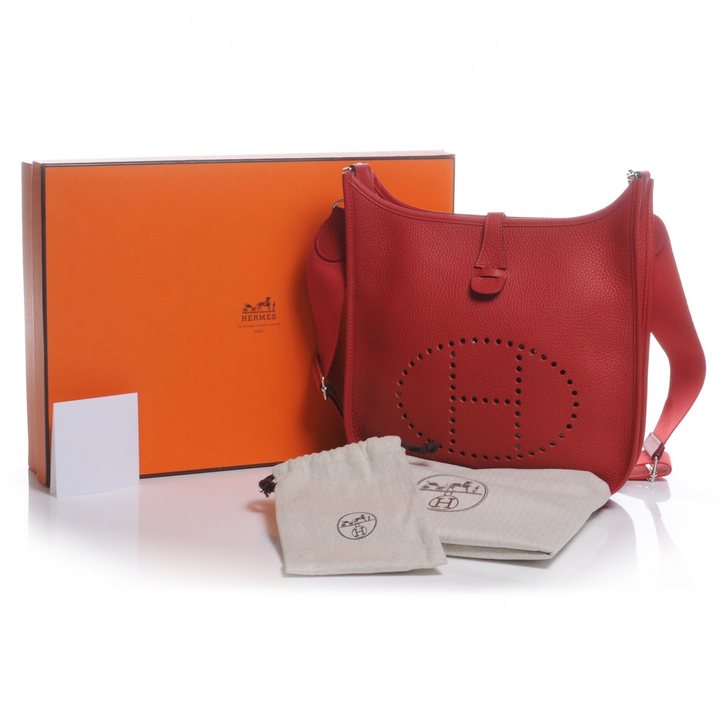 Taurillon Clemence Evelyne III PM Rouge Casaque