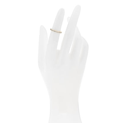 Tiffany 18K Yellow Gold Diamond 2mm Channel Set Band Ring 47 4 2 of 6
