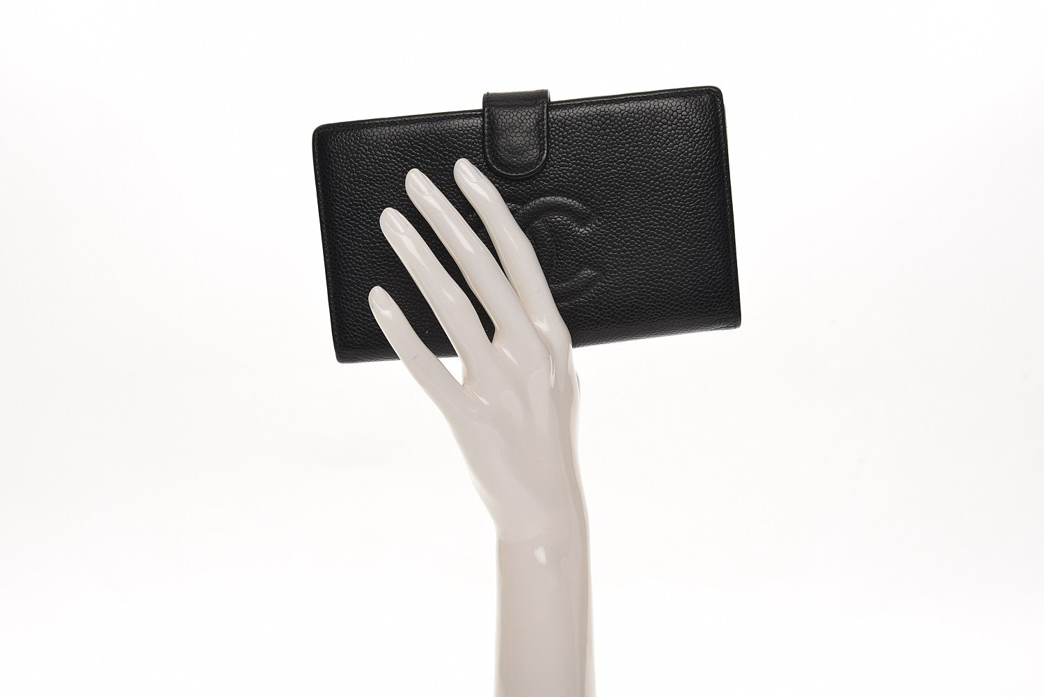 Chanel Caviar Timeless CC French Wallet Black 12 of 20